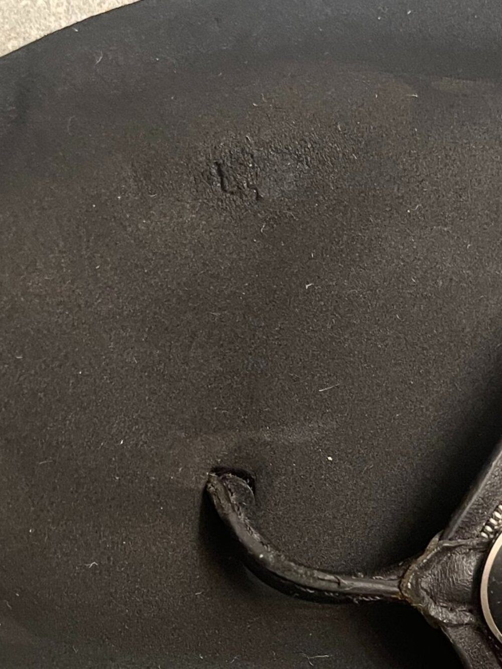 Coach Jasmine Leather Flip Flop Sandal Black Grey Size 10 - Picture 7 of 13